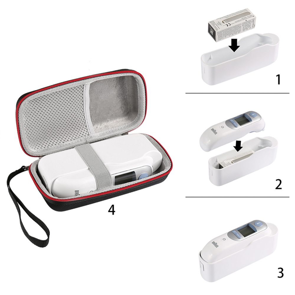 Portable Thermometer Hard Case - Braun Thermometer Thermoscan 7 recension och pris
