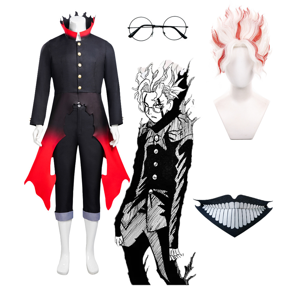 Anime Dandadan Okarun Cosplay  - Black Face Mask Pack recension och pris